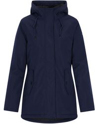Dreimaster - Winterjas Donker Marine - Lyst