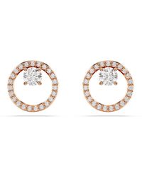 Swarovski - 'Dextera' Plated Metal Stud Earrings - Lyst