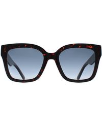 Marc Jacobs - Square Shiny Dark Havana Gradient 658/S - Lyst