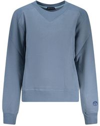 North Sails - Blauer Baumwollpullover Für Damen - Lyst