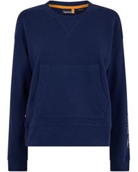 Timberland - Regular Sweatshirt Met Lange Mouwen (Peacoat) - Lyst