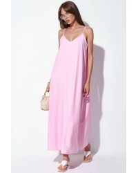Busem - Solid Maxi Slip Dress - Lyst