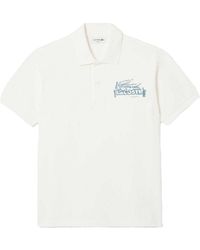 Lacoste - L.12.12 Organic Katoenen Poloshirt Met Korte Mouwen - Lyst