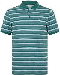 Original Penguin - Gestreept Polo Shirt (Bug Juni) - Lyst