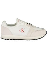 Calvin Klein - Leather Sneaker - Lyst
