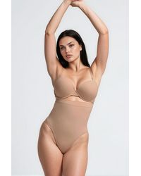 Hiccup - Premium Seamless High Waist Shaping Thong Shapewear - Lyst