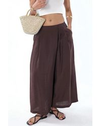 Hiccup - Modal Touch Wide Leg Palazzo Pants - Lyst
