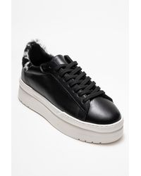 Forever & Always Shoes - Anabel Leren Platform Sneakers - Lyst