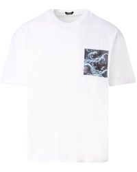 Denham - T-Shirt Short Sleeve - Lyst