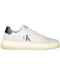 Calvin Klein - Grauer Poly Herren Sneaker - Lyst