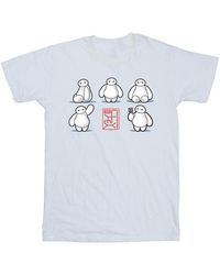 Disney - Big Hero 6 Baymax Many Poses T-Shirt - Lyst