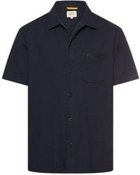 Camel Active - Overhemd Katoen Geprint Wijde Fit - Lyst