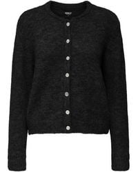 ONLY - Onlmaggie Life Ls Button Cardigan Cc Knt - Lyst