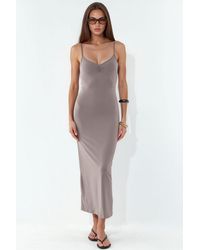 Busem - Sleeveless Midi Slip Dress - Lyst