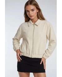 MixRay - Relaxed Fit Zipper Jacket With Pockets - Lyst