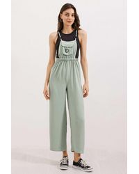 Bigdart - Relaxed Fit Long Denim Overalls With Pocket - Lyst