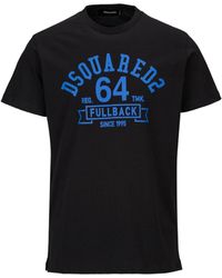 DSquared² - T-Shirt College Cigarette Fit Tee - Lyst