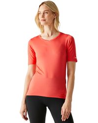 Regatta - Ladies Fingal Ii V Neck T-Shirt Bloom) - Lyst