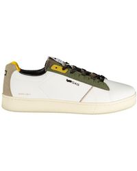 Gas - Witte Polyester Sneaker - Lyst