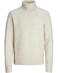 Jack & Jones - Jprccmilo Knit Roll Neck Bf - Lyst