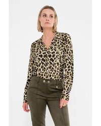 Maicazz - Payden Blouse Fa26.20.005 Leopard - Lyst