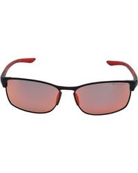 Nike - Rectangular Modern Metal Sunglasses M Dz7366 - Lyst