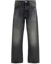 sunflower - Zonnebloem Zwarte Katoenen Relaxed Fit Jeans - Lyst