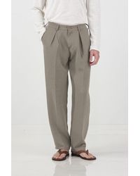 Giesto - High Waist Pleated Tailored Trousers - Lyst