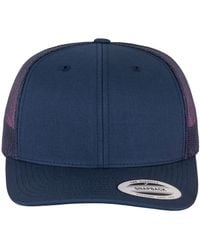 Flexfit - Trucker Cap Für Herren/Damen (Marineblau) - Lyst