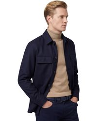 Profuomo - Cutaway Overshirt - Lyst