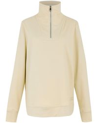 Regatta - Demmi Quarter Zip Fleece Top (Lichte Vanille) - Lyst