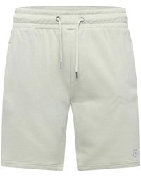Crosshatch - Branton-Sweatshorts Voor (Lichte) - Lyst