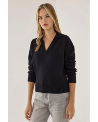 Hiccup - Polo Collar Knit Sweater - Lyst