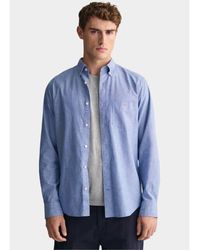 GANT - Overhemd Regular Fit Overhemd Van Kato 3240100/407 - Lyst
