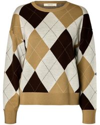 SELECTED - Pullover 16101994 Slwthea - Lyst