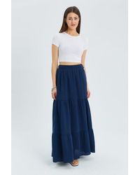 MixRay - Maxi Katoenen Rok - Lyst