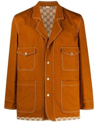 Gucci - GG Omkeerbare Jas - Lyst
