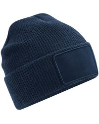BEECHFIELD® - Thinsulate Uitneembare Patch Muts (Franse Marine) - Lyst