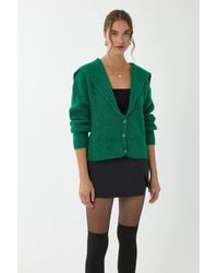 Hiccup - Relaxed Fit Buttoned Knit Cardigan - Lyst