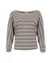 Maicazz - Yvonne Top Sp22.60.022 Dusti Stripe - Lyst