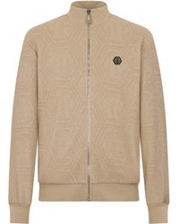 Philipp Plein - Jacquard Tracksuit Jacket Monogram - Lyst