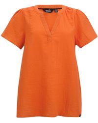 Regatta - Ladies Selen Short-Sleeved Shirt (Tangerine Tango) - Lyst