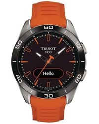 Tissot - T-Touch Connect Sport Watch T1534204705102 Silicone - Lyst