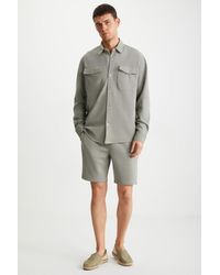 Grimelange - Long Sleeve Shirt Collar Overshirt - Lyst