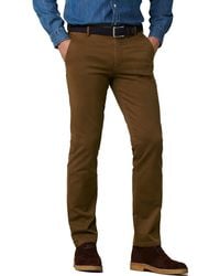 Meyer - Katoenen Broek Roma Regular Fit - Lyst