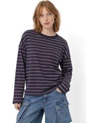 Busem - Striped Crew Neck Long Sleeve T-Shirt - Lyst