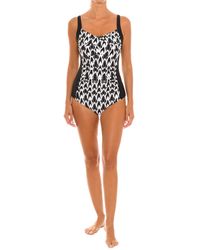 Teleno - Round Neckline Swimsuit Eb1033C - Lyst