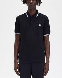 Fred Perry - Twin Tipped Signature Polo Shirt Nos Size: L - Lyst
