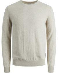 Jack & Jones - Trui Emil Knit Crew Neck - Lyst