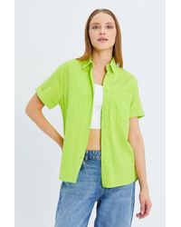 MixRay - Short Sleeve Shirt With Pockets - Lyst